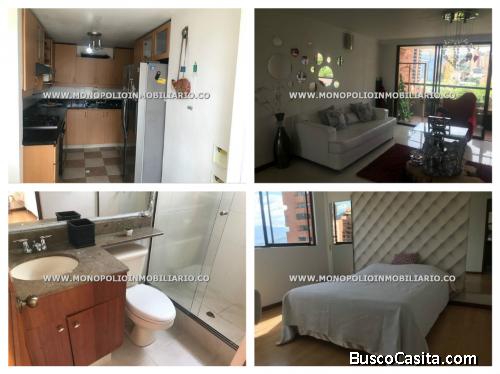APARTAMENTO AMOBLADO EN RENTA - EL POBLADO EL TESORO COD:+*-*-/-+11543