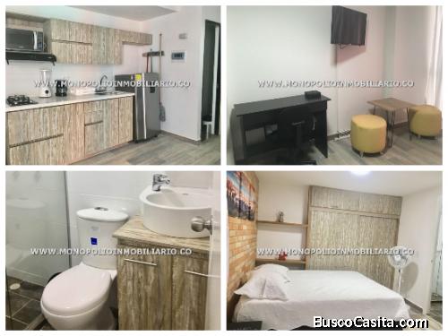 APARTAESTUDIO LOFT AMOBLADO EN ARRIENDO - EL POBLADO COD:+-/*-*13155