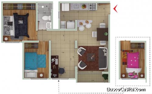 APARTAMENTO NUEVO -- RESERVA FONTIBON -- BOGOTA