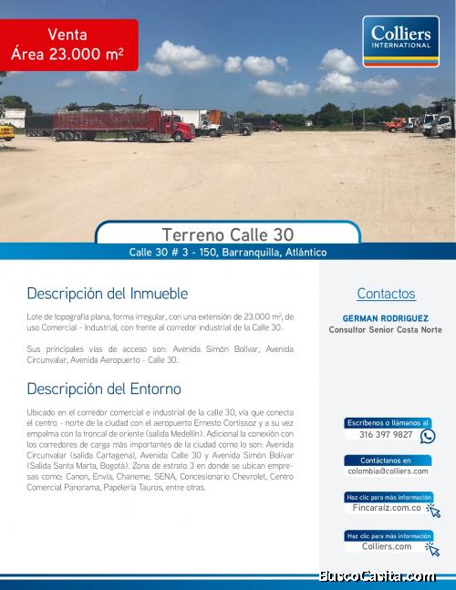 Lote en Barranquilla en Venta