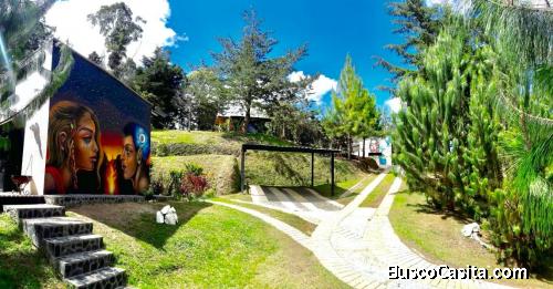 HERMOSA FINCA CON 4 CABAÑAS, 8300 MTS2, MEDELLIN
