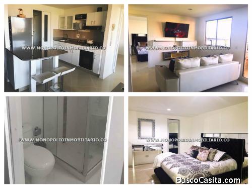 APARTAMENTO AMOBLADO EN RENTA - LOMA LINDA SABANETA  COD:•$%&/()=9589