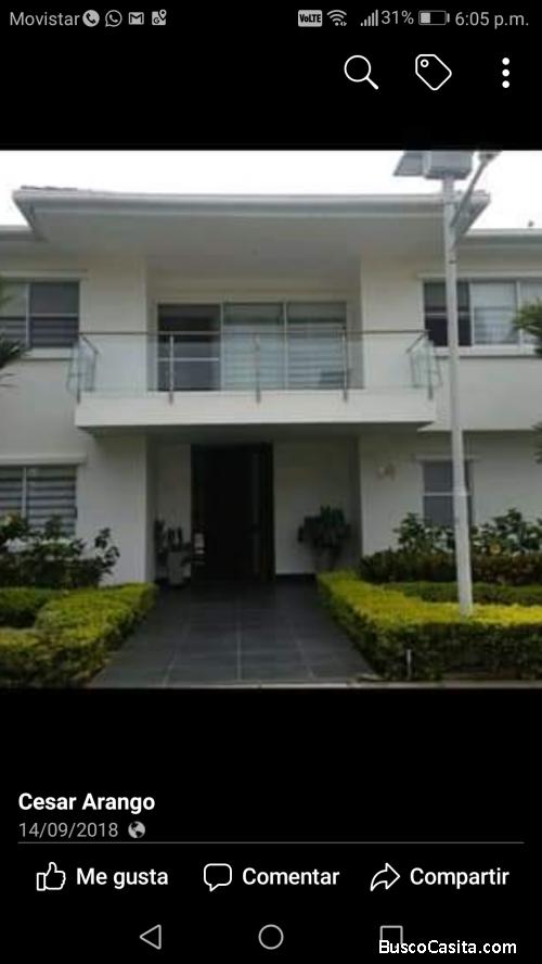 Hermosa casa en pance condpminio