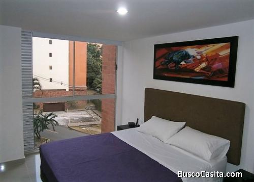 APTOS AMOBLADOS EN MEDELLIN POR MESES Cód: 4619