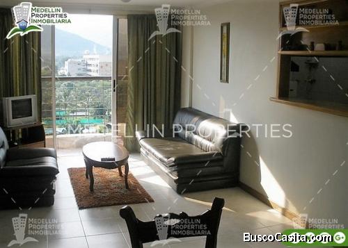 ARRIENDO APARTAMENTOS AMOBLADOS MEDELLIN POR MESES Cód: 4138  