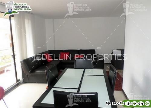 ARRIENDO APARTAMENTOS AMOBLADOS MEDELLIN POR MESES Cód: 4540