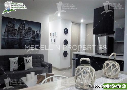 ARRIENDO APARTAMENTOS AMOBLADOS ENVIGADO POR MESES Cód: 4951 