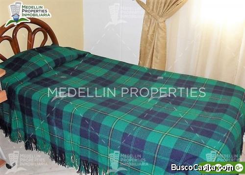 ALQUILER DE APARTAMENTOS AMOBLADOS EN MEDELLÍN Cód: 4165  