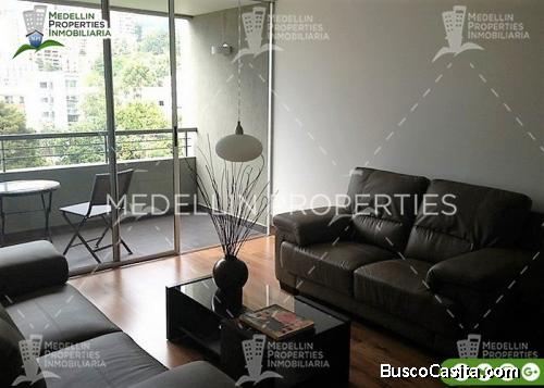 APARTAMENTOS AMOBLADOS MEDELLIN MENSUAL  Cód: 4487