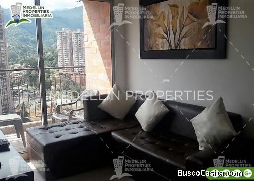 ALQUILER DE APARTAMENTOS AMOBLADOS EN MEDELLÍN Cód: 4537