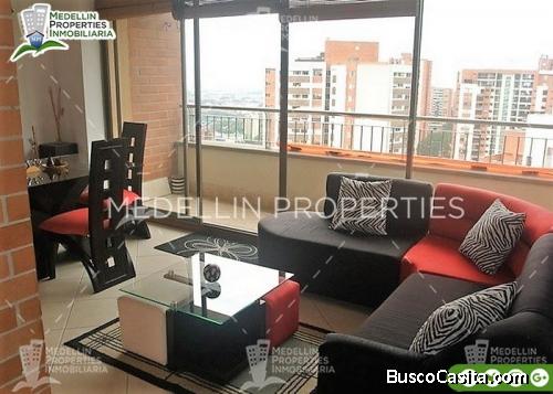 ALQUILER DE APARTAMENTOS AMOBLADOS EN MEDELLÍN Cód: 4575