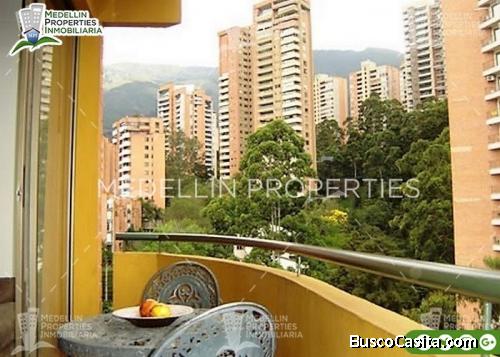 ARRIENDO APARTAMENTOS AMOBLADOS MEDELLIN POR MESES Cód: 4011