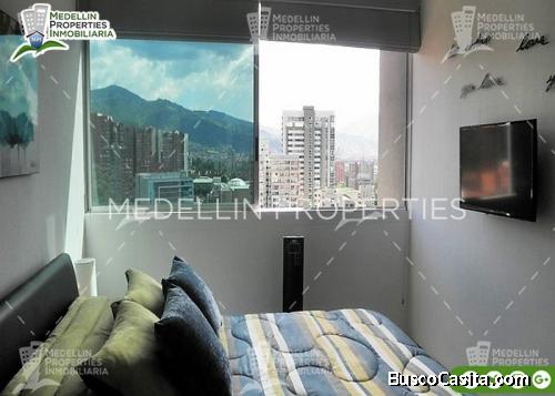 APARTAMENTOS AMOBLADOS MEDELLIN MENSUAL  Cód: 4370