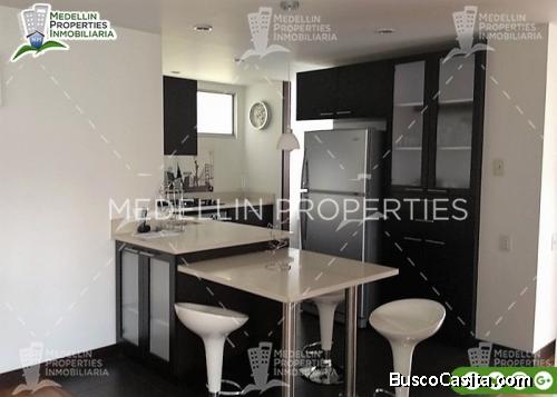 APARTAMENTOS AMOBLADOS MEDELLIN MENSUAL  Cód: 4487