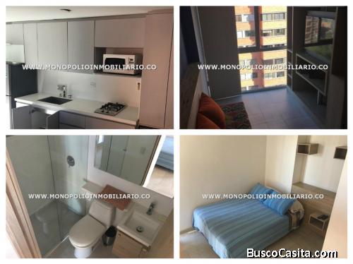 ENCANTADOR APARTAESTUDIO AMOBLADO EN ARRIENDO - SECTOR EL POBLADO COD: 18971