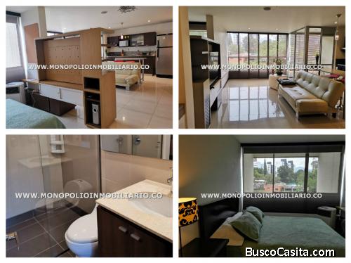 OPTIMO APARTAESTUDIO AMOBLADO EN RENTA - SECTOR EL POBLADO COD: 17960