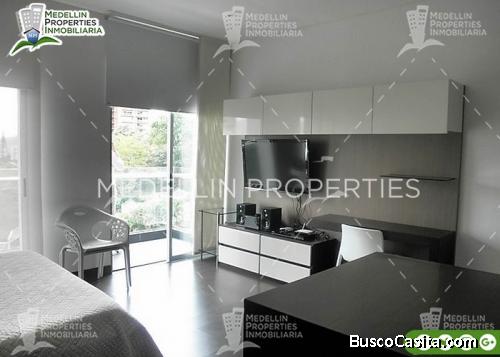 ARRIENDO APARTAMENTOS AMOBLADOS MEDELLIN POR MESES Cód: 4291