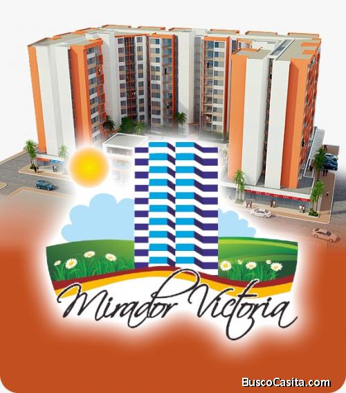 Mirador Victoria son apartamentos en conjunto cerrado con parqueadero propio.