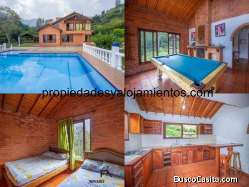ALQUILER DE FINCA CON PISCINA EN GIRARDOTA COD 123