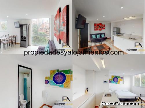 ALQUILER AMOBLADO MEDELLIN EL POBLADO COD 131