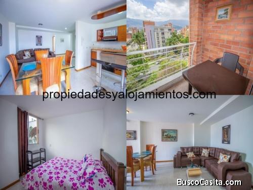 apartamento amoblado laureles cod 134