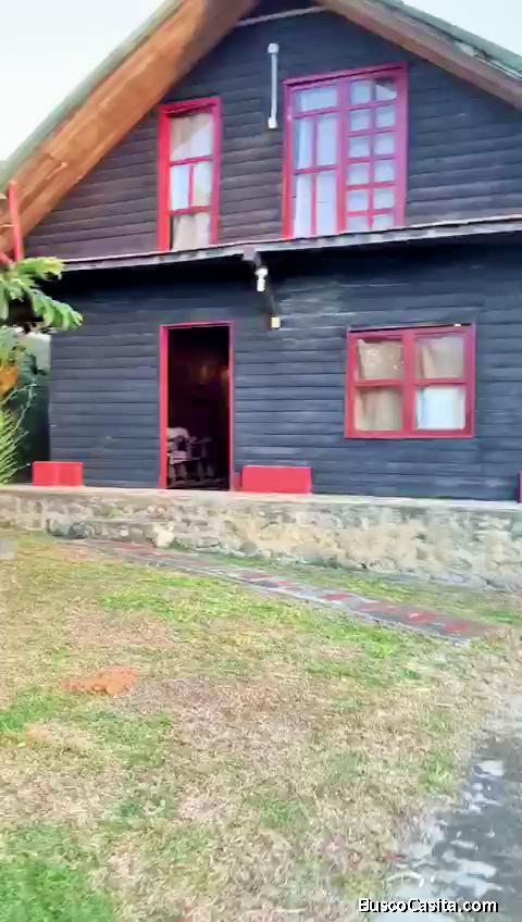 OFERTA VENDO CABAÑA MADERA  LAGO CALIMA 1.700 mt2 APROX