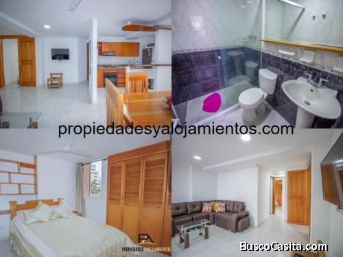 apartamento amoblado laureles cod 135