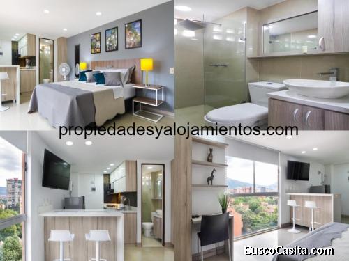 APARTAMENTO AMOBLADO EN EL POBLADO LA FRONTERA COD 142
