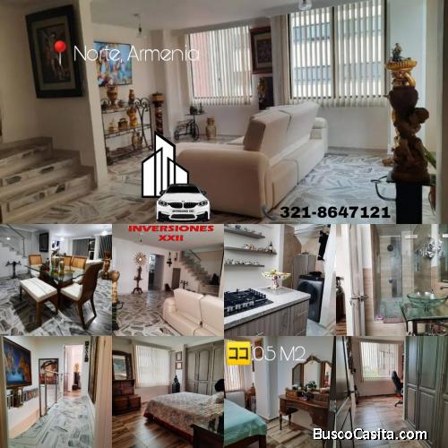 Se vende apartamento duplex en el norte armenia