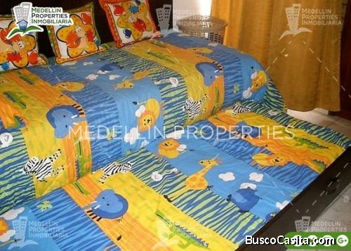 APARTAMENTOS AMOBLADOS MEDELLIN MENSUAL  Cód: 4103