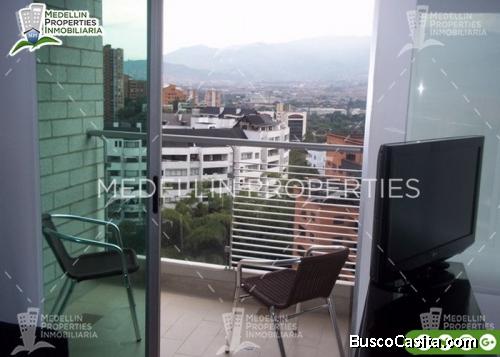 APARTAMENTO AMOBLADO MEDELLIN POR MES  Cód: 4222  