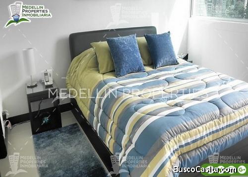 APARTAMENTO AMOBLADO MEDELLIN POR MES  Cód: 4324
