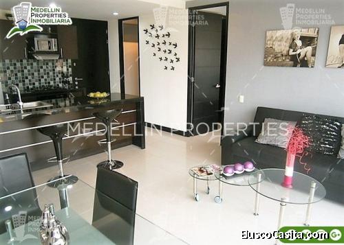 APARTAMENTO AMOBLADO MEDELLIN POR MES  Cód: 4600 