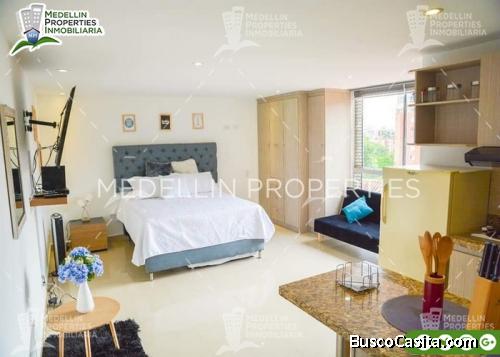 APARTAMENTO AMOBLADO MEDELLIN POR MES  Cod: 4979