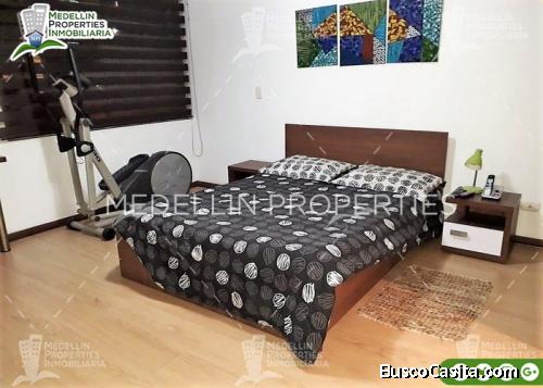 APARTAMENTO AMOBLADO MEDELLIN POR MES  Cód: 5017
