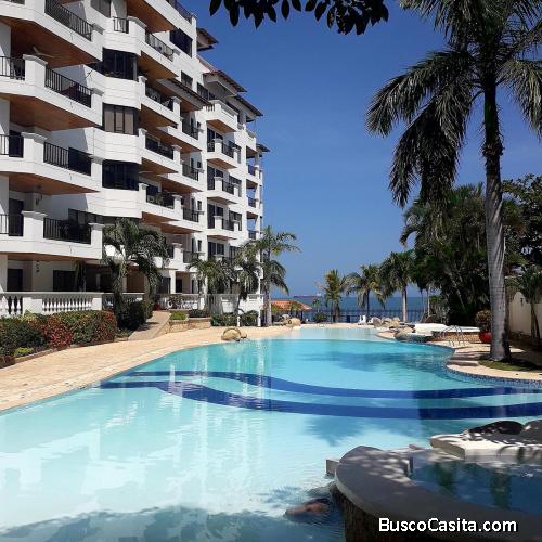 APARTAMENTO AMOBLADO FRENTE AL MAR EN BELLO HORIZONTE (VACACIONAL)