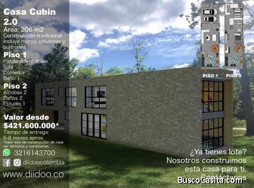 Construcción, Diseño Arquitectónico de casas campestres