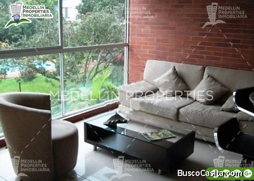 ARRIENDO APARTAMENTOS AMOBLADOS MEDELLIN POR MESES Cód: 4014