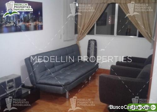 ARRIENDO APARTAMENTOS AMOBLADOS MEDELLIN POR MESES Cód: 4151  