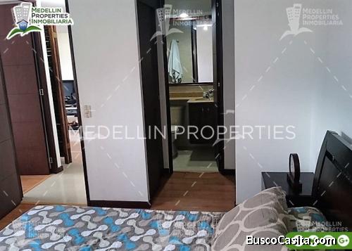 ARRIENDO APARTAMENTOS AMOBLADOS MEDELLIN POR MESES Cód: 4276