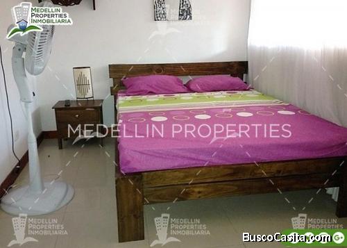 ARRIENDO APARTAMENTOS AMOBLADOS MEDELLIN POR MESES Cód: 4415
