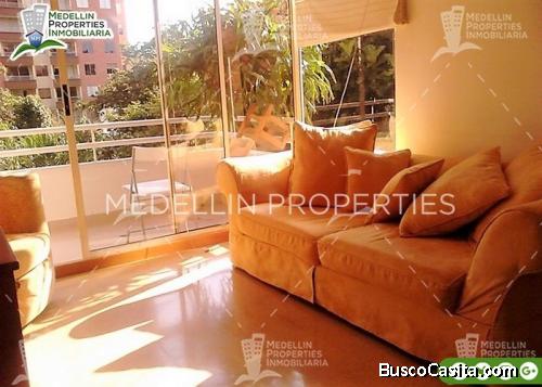 ARRIENDO APARTAMENTOS AMOBLADOS MEDELLIN POR MESES Cód: 4457