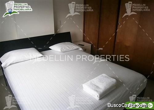 ARRIENDO APARTAMENTOS AMOBLADOS MEDELLIN POR MESES Cód: 4475