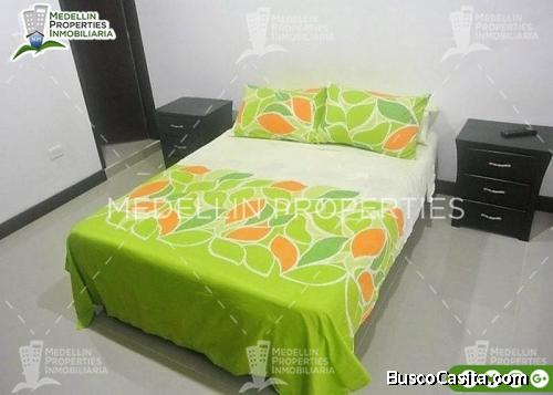 ARRIENDO APARTAMENTOS AMOBLADOS MEDELLIN POR MESES Cód: 4578
