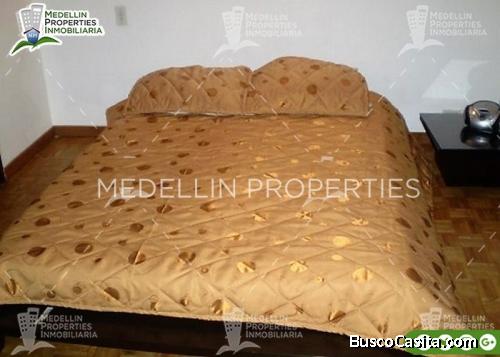 ARRIENDO APARTAMENTOS AMOBLADOS MEDELLIN POR MESES Cód: 4613
