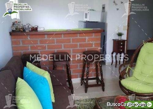 ARRIENDO APARTAMENTOS AMOBLADOS MEDELLIN POR MESES Cód: 4706