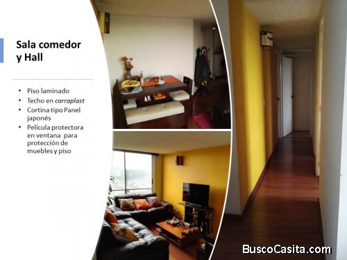 Vendemos apto bonito, con hermosa vista y a una altura envidiable