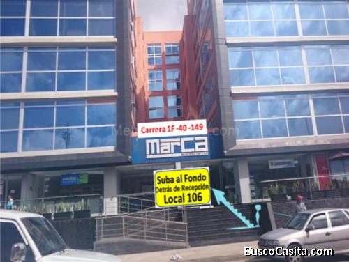 Se Arrienda Local con Vitrinas Edificio Marca