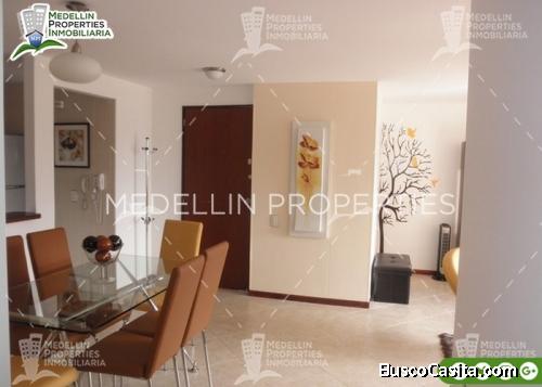 ALQUILER DE APARTAMENTOS AMOBLADOS EN MEDELLÍN Cód: 4225  