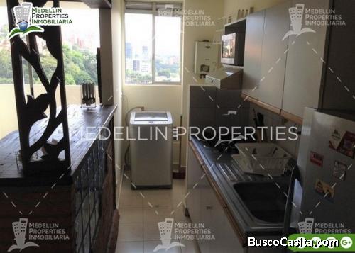 ALQUILER DE APARTAMENTOS AMOBLADOS EN MEDELLÍN Cód: 4580